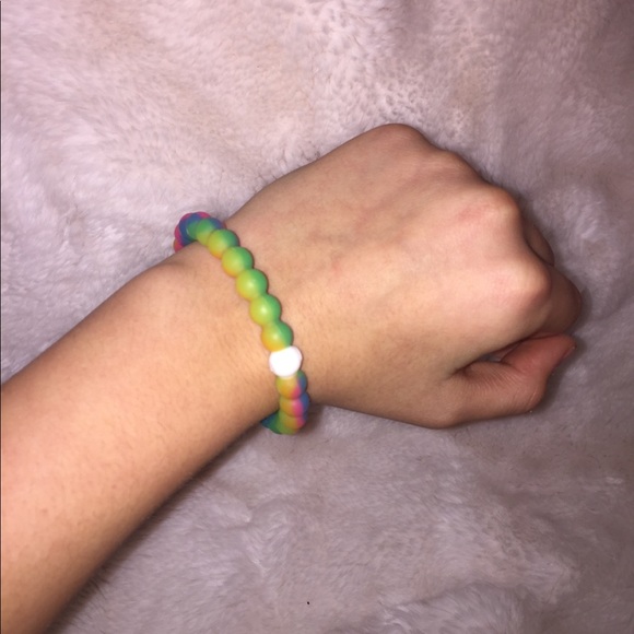 LIMITED EDITION LOKAI BRACLET! Neon Rainbow! - Picture 3 of 4